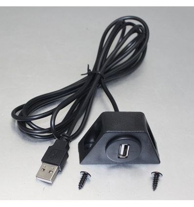 Acquista Presa da pannello USB 3.0 USB-12-BK Presa USB tipo A, su spina USB  tipo A con cavo da 60 cm 1313911 TRU COMPONENTS Cont da Conrad