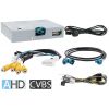 Peugeot IVI Mid/High, NAC Low/High or RCC video interface with rear and front camera input