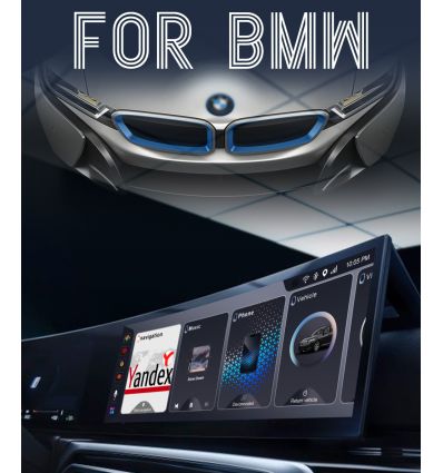 Android integration for BMW ID6 ID7 ID8 ID8.5 ID9 with factory wireless Carplay