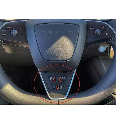 Programmable Steering Wheel Buttons for Tesla Model 3 MY2024