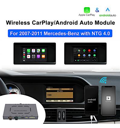 Interfaccia Wireless Apple CarPlay e Android Auto per Mercedes NTG4.0